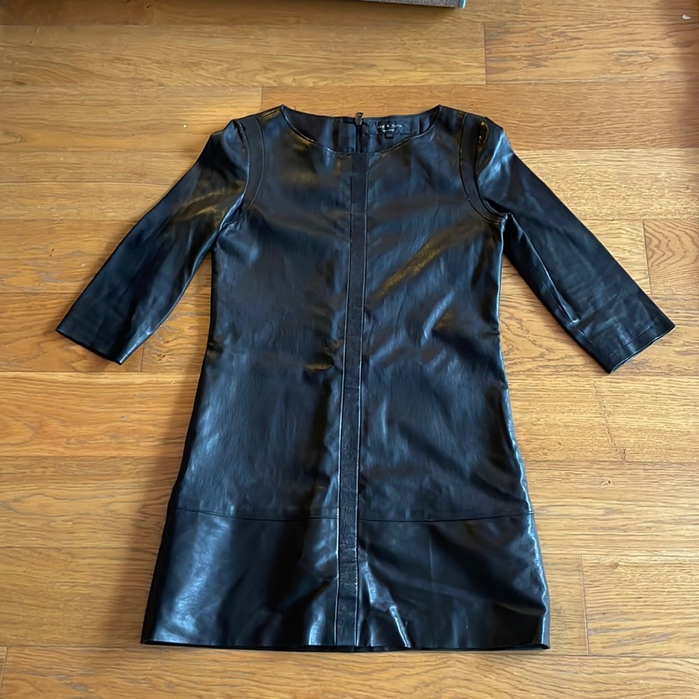 Rag & Bone leather dress. Size 6